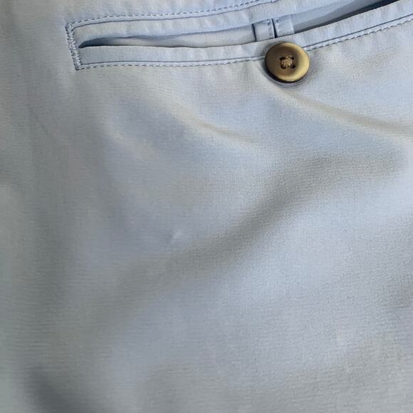 F&G Tech Light Blue Golf Shorts Sz 38 - Picture 9 of 9